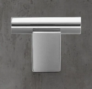 NEW Restoration Hardware Polished CHROME FULHAM Knob 1.25" Buy 1 Or 2 - Picture 1 of 3