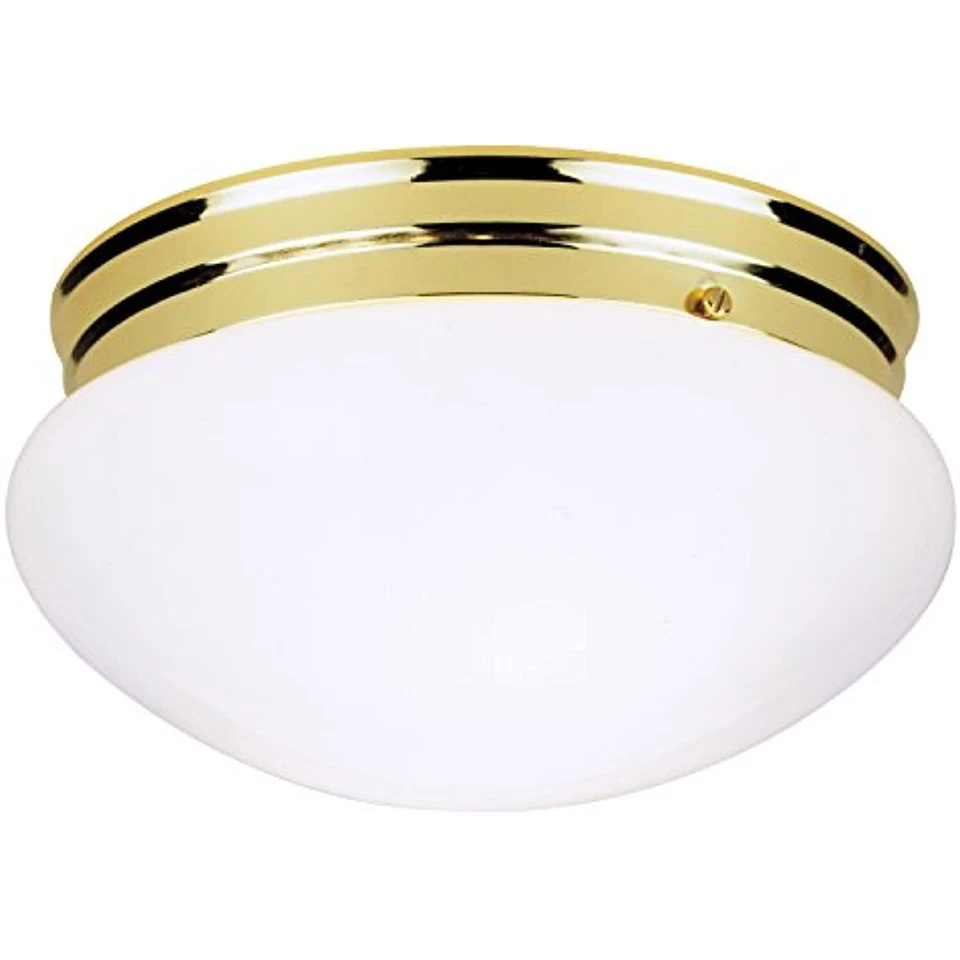 Westinghouse Lighting 6660900 Two Light Flush Mount Dome Ceiling Fixture