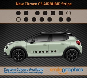 Adesivi Strisce Laterali Citroen C3 Airbump - Altri Colori Disponibili - Foto 1 di 2