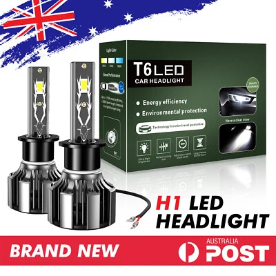 For MAZDA 6 2003 - 2007 Kit H/L Beam H1 LED Headlight Globe Bulb 1:1 Mini Size - image 1 of 4