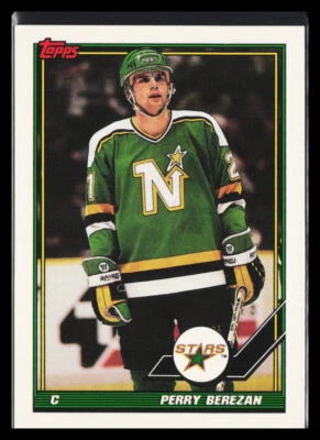 1991-92 Topps Perry Berezan #485 - Image 1 of 2