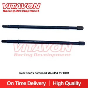 Vitavon CNCAlu Rear Shafts Hardened Steel45# For UDR Unlimited Desert Racer 1:7 - Picture 1 of 4