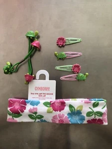 gymboree Prep Club hair accessories EUC pink Clip - Picture 1 of 1