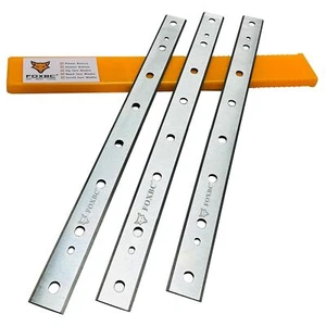 FOXBC 12.5-Inch Planer Knives for DeWalt DW734 Benchtop Planer - Set of 3 - Picture 1 of 4