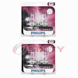2 pc Philips High Low Beam Headlight Bulbs for VPG MV-1 2011-2012 Electrical ft