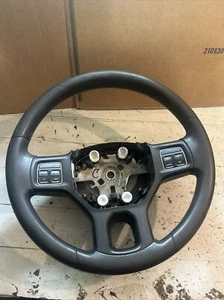 13-19 Dodge Ram 1500 2500 3500 Black Steering Wheel w/ cruise - Picture 1 of 14