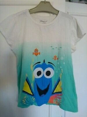 Nuevo Disney Store Finding Dory Just Keep Nadar Manga Corta Niñas Grande 10/12 Foto 1 de 4
