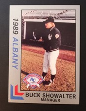 1989 Best Albany Colonie Platinum Buck Showalter #8