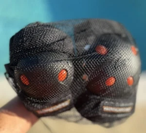 Mongoose Youth BMX Bike Gel Knee and Elbow Pad Set Multi-Sport Protective Gear - Picture 1 of 4