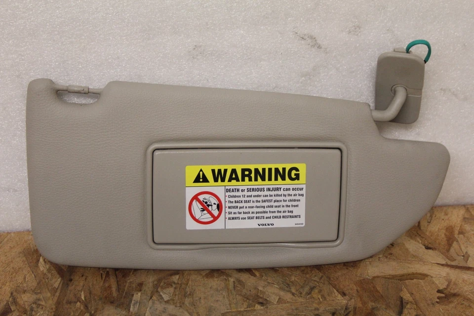  Conjunto de parasol V11196 2001-2007 Volvo V70 XC70 01-04 S60 pasajero derecho OEM Foto 1 de 4