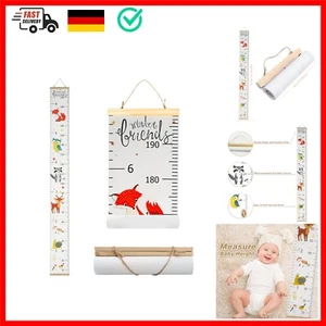 Powmag Kinder Messlatte Höhe Diagramm für Kinderzimmer, Größenmesser Kinder f... - Bild 1 von 11