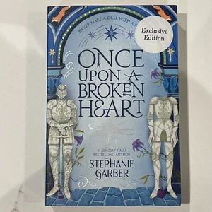 Stephanie Garber Once Upon a Broken Heart special Waterstones 1st edition Blue - Picture 1 of 8