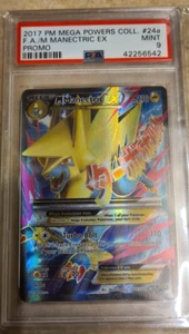 M Manectric EX 24a/119 Full Art Holo Phantom Forces Card PSA 9 Mint Pokemon Card - Picture 1 of 2