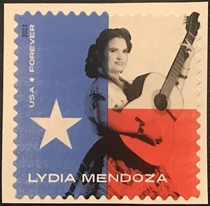 2013 LYDIA MENDOZA Music Icons Forever Stamp: #4786 Tejano Texas-Mexican Singer - Picture 1 of 1