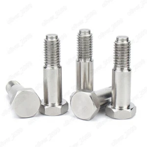 304 Edelstahl Sechskant Fit Schaft Schrauben M6 M8 M10 M12 M16 M20 - Bild 1 von 6