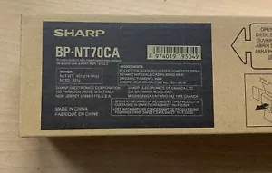 NEW Genuine Sharp BP-NT70CA Cyan Toner Cartridge - Picture 1 of 2