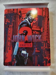 John Wick 2 limitierte Blu Ray Steelbook Edition + DVD + 2 Kontinentalmünzen - Bild 1 von 9