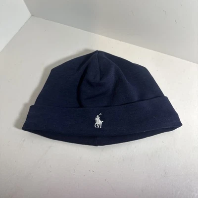 Sombrero de algodón Ralph Lauren bebé niño talla única 0-6 meses blanco azul Foto 1 de 4