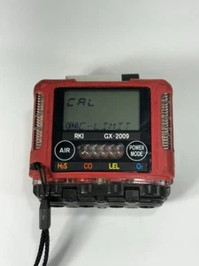 RKI GX-2009 Monitor portatili a 4 gas (LEL/O2/H2S/CO) ~ Calibrazione guasta / AS-IS - Foto 1 di 11