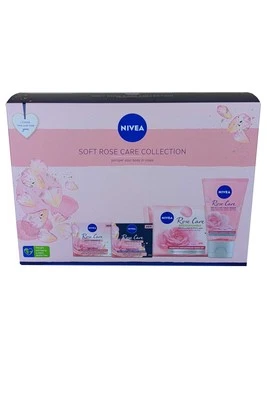 Nivea Soft Rose Care Set Day & Night Cream, MU Remover, Wash Gel & Wipes - Image 1 of 4