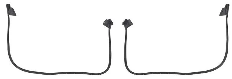 1978-88 别克 Regal & G-Body;门 Weatherstrip;2 门;一对 — 第 1/1 张图片