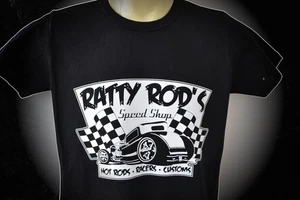 T-Shirt HoT Rod Ratty Rods Rockabilly Russell  S-5XL  Übergrösse Plus Size - Picture 1 of 1