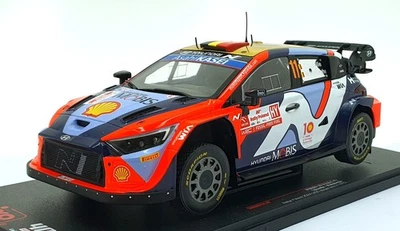 IXO 1/18 Scale Diecast 18RMC214.22 - Hyundai i20 N Rally1 #11 Poland 2024 - Image 1 of 4