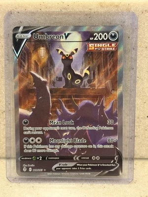 Pokemon TCG Umbreon V 189/203 Alt Art Evolving Skies Single Strike NM/M Card2021 - Image 1 of 4