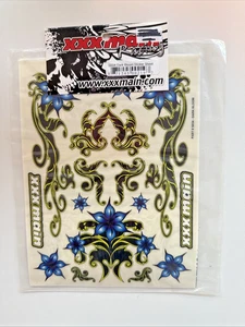 XXX Main Racing - DARK BLOOM Sticker Sheet - Picture 1 of 2