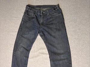 Levis 514 Cinch Waist Jeans Men’s 32X30 Blue Adjustable Snap Waist Black Tag - Picture 1 of 17