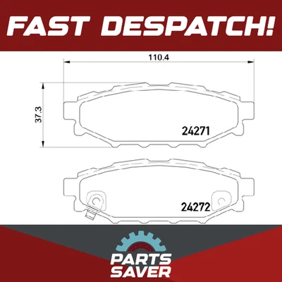 Juego de pastillas de freno para SUBARU XV GP3, GT3 1.6 trasero 2012 en Brembo 26696AG010 nuevo Foto 1 de 4