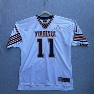 Virginia Cavaliers Football Jersey Mens 2XL White NCAA College Colosseum 11 - Picture 1 of 10