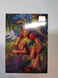 Marvel Masterpieces Gold Foil Signature Series 1994, tarjeta #112 piel  - Imagen 1 de 3