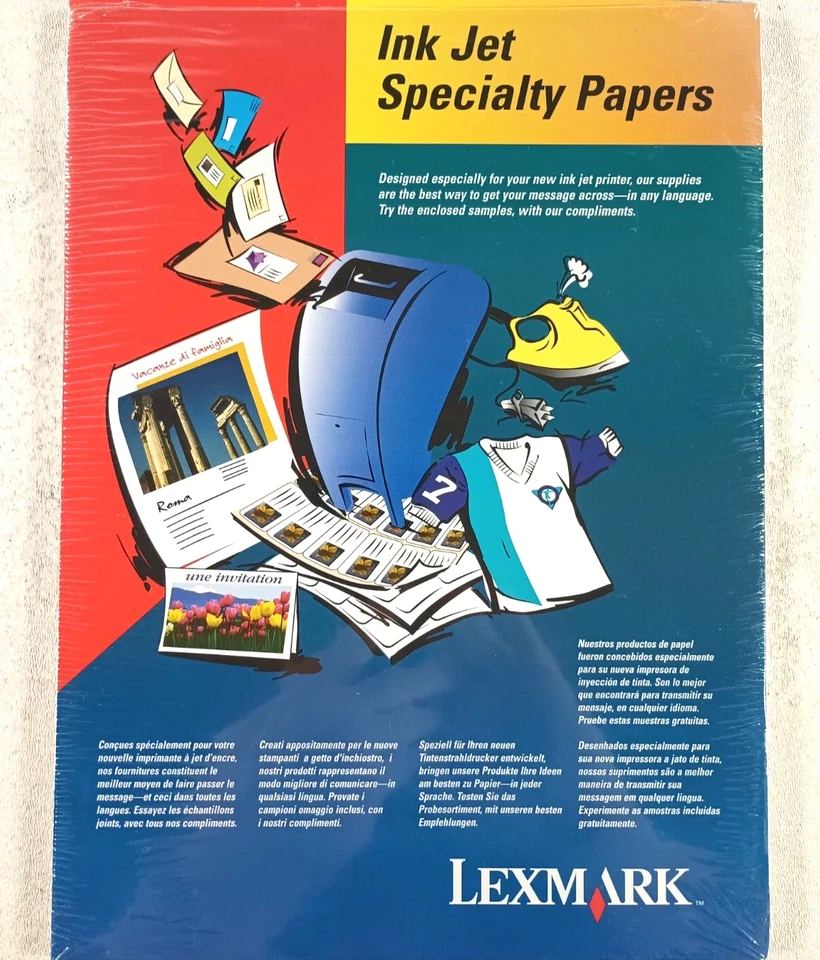 NEW Ink Jet Specialty Papers by Lexmark - Image 1 of 3