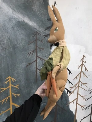 Primitive Bunny for Easter Door Hanger - Image 1 of 4