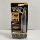 MicroTouch Titanium MAX Lighted Personal Trimmer #MTTTMAX    NEW