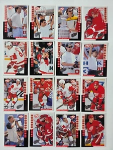 Detroit Red Wings Stanley Cup Champions 1997-98 Score Partial Team Set 16 Cards - Picture 1 of 7