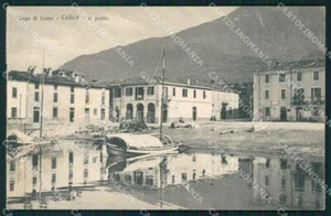 Lecco Colico Lago di Como Barca cartolina VK0457 - Imagen 1 de 2