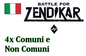 4X Set Common And Doesn'T Comuni- Battle for Zendikar - Bfz ITA - Picture 1 of 1