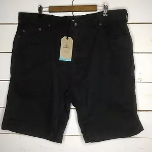 Nuevos pantalones cortos deportivos prAna Bronson 11"" entrepierna, talla 42 carbón - Imagen 1 de 6