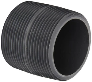 Lesso 8505 PVC Pipe Fitting, Nipple, Schedule 80, 1-1/2"x3" Length - Picture 1 of 1