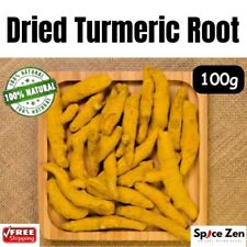 Dried Turmeric Root 100g Organic Pure Curcuma Longa Turmeric Natural Pure Spice