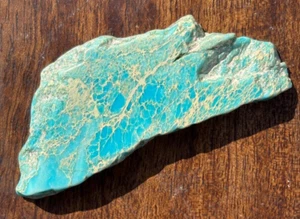 Piedra preciosa de 109,1 quilates natural Arizona superior azul turquesa áspera certificada - Imagen 1 de 6