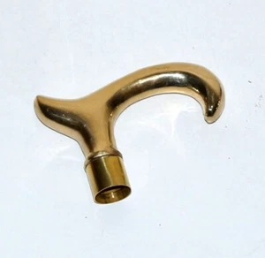 Designer Vintage Style Brass Knob Head Handle FOR Cane Walking Stick HANDLE Only - Picture 1 of 3