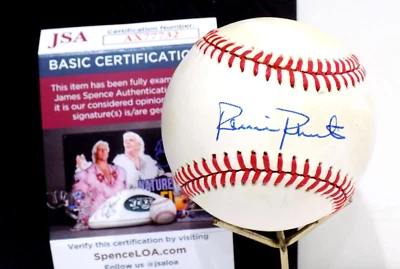 Broadcaster ROBIN ROBERTS Signed Autograph NL Baseball SWEET SPOT JSA 💎 COA - Image 1 of 4