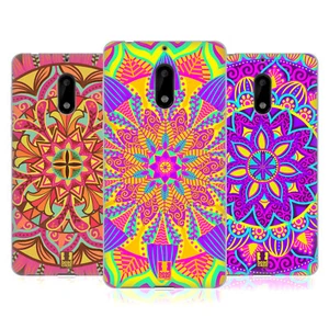 HEAD CASE DESIGNS MANDALA FLOWERS SOFT GEL CASE FOR NOKIA PHONES 1 - Picture 1 of 10