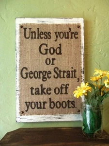 George Strait refrigerator magnet 2 1/2 X 3 "George Strait " - Picture 1 of 1