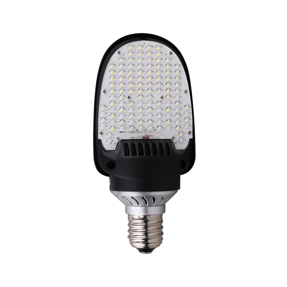 36W LED HID Retrofit Bulb 5000K E39 Mogul Base 180° 100-277V UL DLC Street Light - Image 1 of 4