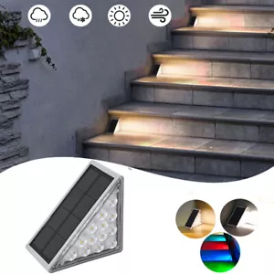 Outdoor Solar Light Step Lamp Anti-theft Stair Light Decor Light For Yard - Picture 1 of 18