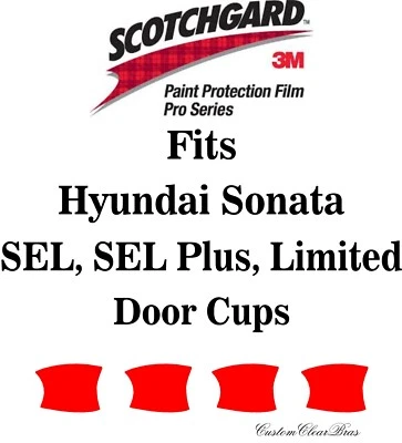 Protección de pintura 3M Scotchgard serie Pro compatible con Hyundai Sonata 2020 2021 2022 2023 Foto 1 de 3